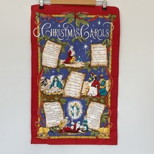 Christmas carols cotton for sale  WHITSTABLE
