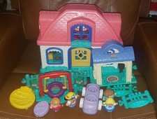Bonecos de carro Little People Sweet Sounds rosa casa jardim playground Fisher Price comprar usado  Enviando para Brazil