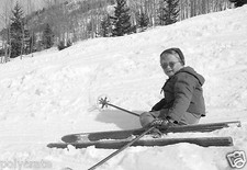 Wooden ski portrait d'occasion  Expédié en Belgium