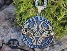 Viking raven pendant for sale  WIRRAL