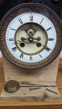 Antique french clock for sale  BURY