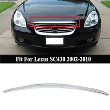 Capô dianteiro superior moldura cromada acabamento 7577024010 para Lexus SC430 2002-2010 comprar usado  Enviando para Brazil