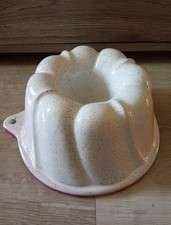 Kuchenform gugelhupfform weiß gebraucht kaufen  Thüngersheim