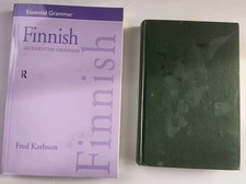 Routledge Series FINNISH Essential Grammar Language PB 1999 + Olli 1958 Book Lot comprar usado  Enviando para Brazil