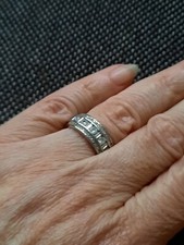 Bague anneau argent d'occasion  Bordeaux-