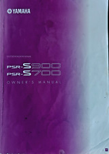 Usado, Yamaha PSR-S900 PSR-S700 Teclado Estação de Trabalho Manual do Proprietário Original Livro Grande comprar usado  Enviando para Brazil