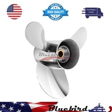 13 1/4 x 17 hélice de barco de aço inoxidável 15 spline fit Yamaha 50-130 HP, RH comprar usado  Enviando para Brazil