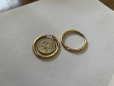 Hoop 14k yellow for sale  Houghton Lake