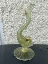 Vase Calice Murano Salviatti dauphin, usado comprar usado Vase Calice Murano Salviatti dauphin, usado comprar usado  Enviando para Brazil