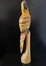 Wooden decorative parrot for sale  STOURPORT-ON-SEVERN
