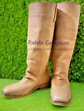 Botas de cavalaria feitas à mão EUA tamanhos 5-15 couro natural da mais alta qualidade guerra civil comprar usado  Enviando para Brazil