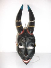 Painted african mask d'occasion  Fayence