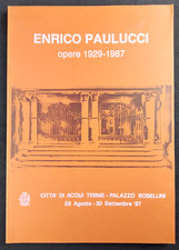 Enrico paulucci opere usato  Torino