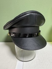Schirmmütze ledermütze biker gebraucht kaufen  Duvensee, Klinkrade, Kühsen, Labenz