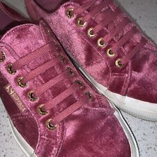 Superga classic velvet for sale  LONDON