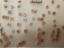 Kühlschrankmagnet scrabble bu gebraucht kaufen  Ketsch