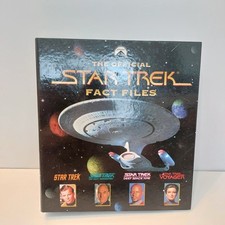 star trek fact files for sale  AYLESBURY