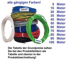 Aderleitung litze pvc usato  Spedire a Italy