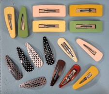 Set bunten haarspangen gebraucht kaufen  Großhabersdorf