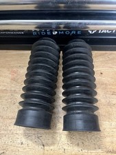 Usado, Garfo dianteiro de borracha preto 49mm gaitas botas amortecedor jacarés para Harley Dyna comprar usado  Enviando para Brazil
