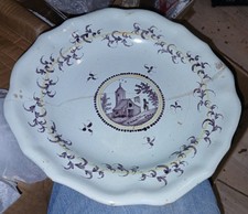 Assiette nevers xviiième d'occasion  Bardos