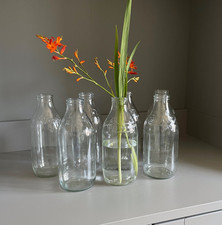 Vintage glass milk for sale  TAUNTON
