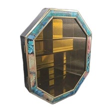 Octagon mirrored curio for sale  Albion
