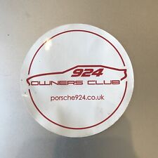 Porsche 924 owners for sale  CATERHAM