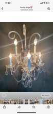Fabulous crystal chandelier for sale  SCARBOROUGH