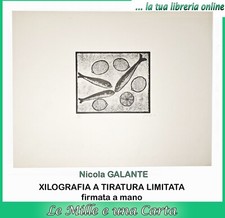 Xilografia originale galante usato  San Germano Chisone