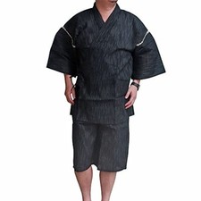 Conjunto superior e inferior masculino Jinbei tamanho grande 3L 4L 5L preto marinho masculino, usado comprar usado  Enviando para Brazil