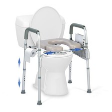 Assento sanitário elevado com alças 350 lb aconchegante acolchoado assento sanitário elevado para idosos comprar usado  Enviando para Brazil