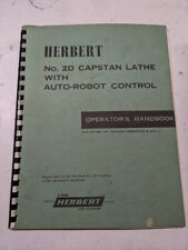 Herbert capstan lathe for sale  USA