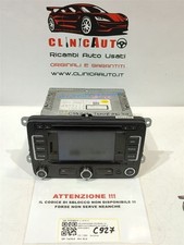 Autoradio per volkswagen usato  Italia