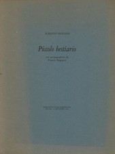 Piccolo bestiario alberto usato  Cambiago