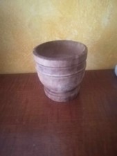 Mortaio legno vintage usato  Trasacco