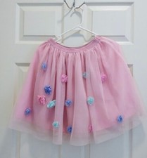 Saia de tule rosa tutu Children's Place com flores tamanho M comprar usado  Enviando para Brazil