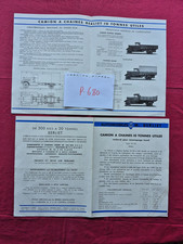 Dépliant .680 berliet d'occasion  Caderousse