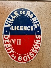 Authentique rare plaque d'occasion  Bédarieux