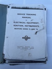 Bedford workshop manual for sale  NOTTINGHAM