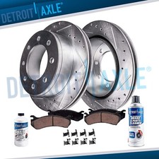 Rear drilled rotors for sale  Detroit