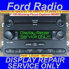 SERVIÇO DE REPARO 2005-2015 FORD F250 F350 RÁDIO Display SOMENTE CD Estéreo Visteon comprar usado  Enviando para Brazil