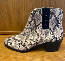 mens snakeskin boots for sale  DONCASTER