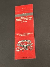 Vintage Califórnia Matchbook “The Yankee Whaler” San Pedro comprar usado  Enviando para Brazil