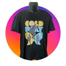 Coldplay black graphic for sale  SOLIHULL