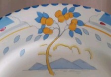 Burleigh Ware: prato de 10 polegadas: limoeiro: Zenith: Art Deco, usado comprar usado  Enviando para Brazil