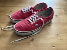 Red vans authentic for sale  WORKINGTON