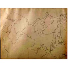 Survage leopold dessin d'occasion  Paris VI