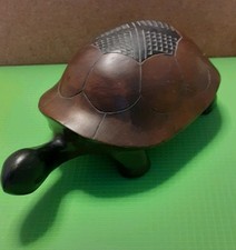 Wood carved tortoise for sale  TAUNTON