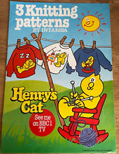 Henry cat knitting for sale  MIDDLESBROUGH